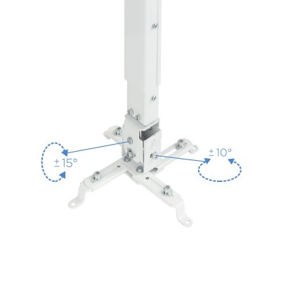 TooQ PJ2012T-W montaje para projector Techo Blanco