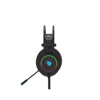 Deep Gaming DeepLighting Auriculares Alámbrico Diadema Juego Negro