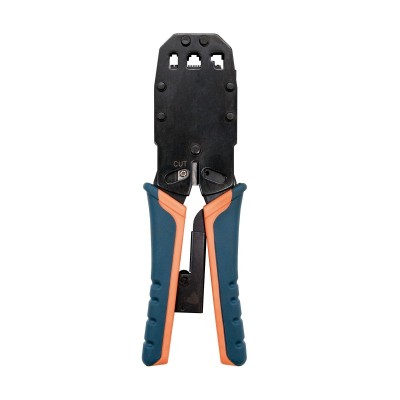 Nanocable 10.31.0102 crimpadora Herramienta para prensar Negro, Naranja