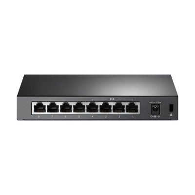 TP-Link TL-SF1008P No administrado Fast Ethernet (10100) Energía sobre Ethernet (PoE) Negro