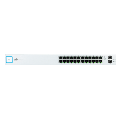 Ubiquiti UniFi US-24 Gestionado L2 Gigabit Ethernet (101001000) 1U Blanco