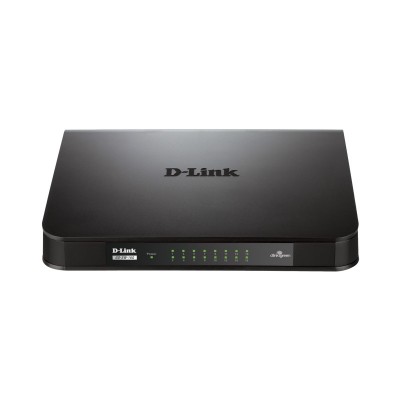 D-Link GO-SW-16G No administrado L2 Gigabit Ethernet (101001000) 1U Negro