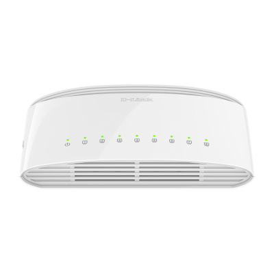 D-Link DGS-1008DE switch No administrado Gigabit Ethernet (101001000) Negro