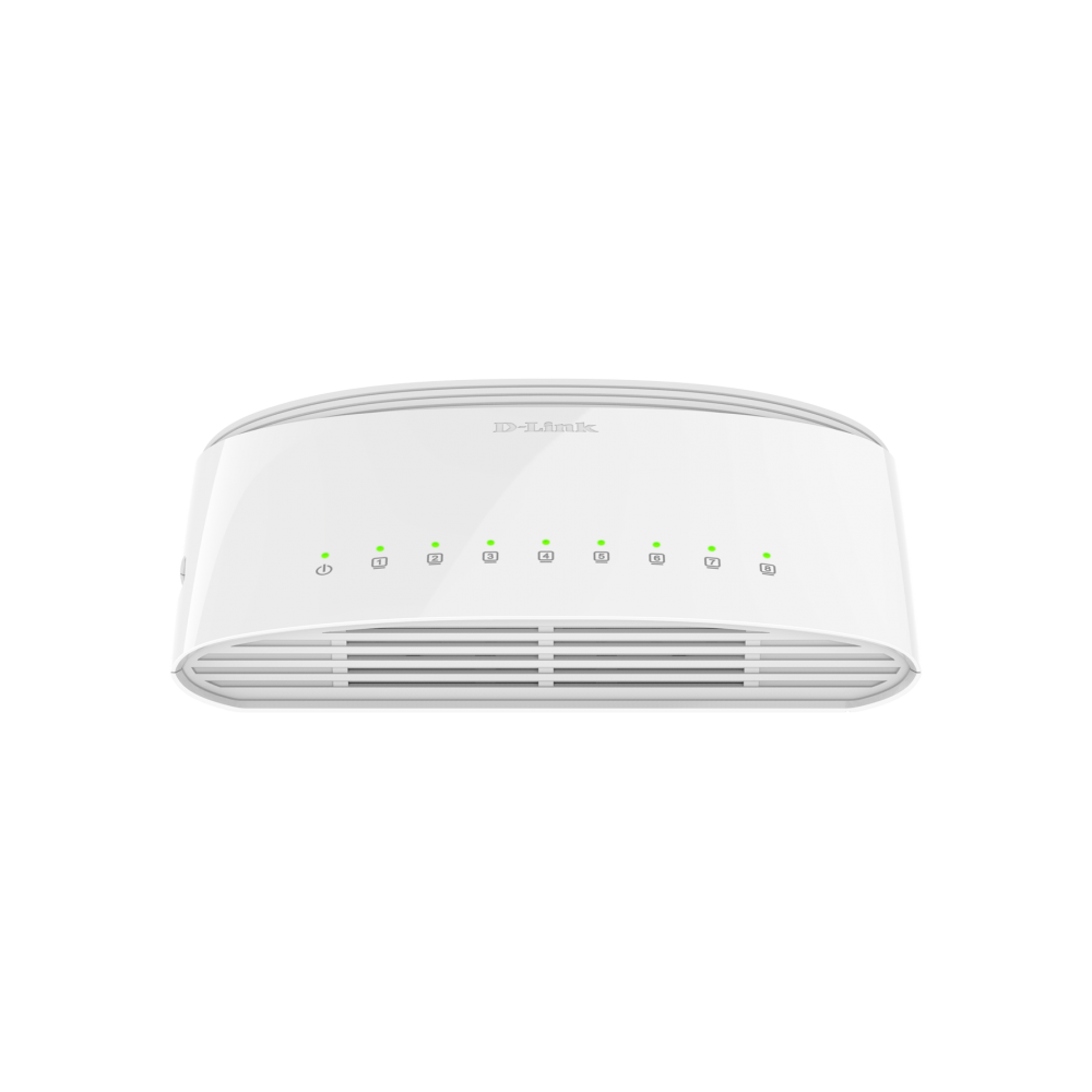 D-Link DGS-1008DE switch No administrado Gigabit Ethernet (101001000) Negro