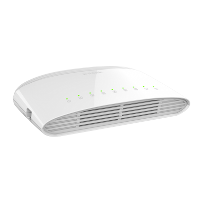 D-Link DGS-1008DE switch No administrado Gigabit Ethernet (101001000) Negro