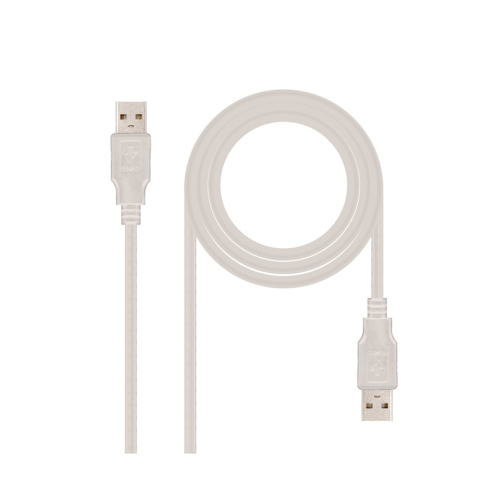 Nanocable CABLE USB 2.0, TIPO AM-AM, 1.0 M
