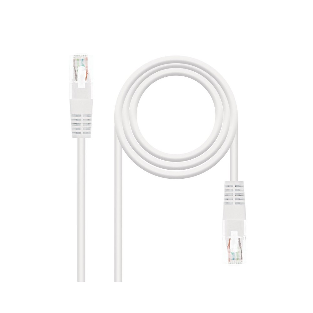 Nanocable 10.20.0403-W cable de red Blanco 3 m Cat6 UUTP (UTP)