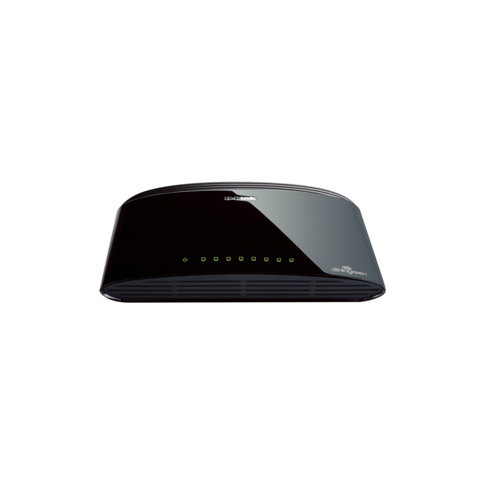 D-Link DES-1008D No administrado Fast Ethernet (10100) Negro