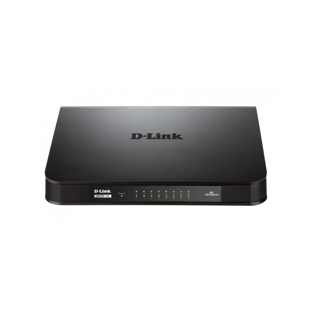 D-Link GO-SW-24G No administrado L2 Gigabit Ethernet (101001000) 1U Negro