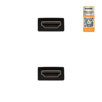 Nanocable HDMI V2.0, 2m cable HDMI HDMI tipo A (Estándar) Negro