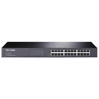 TP-Link TL-SG1024 No administrado Gigabit Ethernet (101001000) 1U Negro