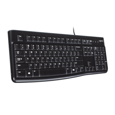 Logitech Keyboard K120 for Business teclado USB QWERTY Español Negro