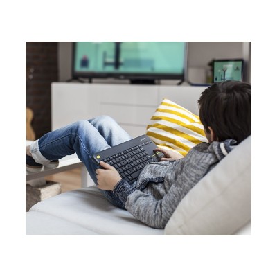 Logitech K400 Plus Tv teclado RF inalámbrico QWERTY Español Negro