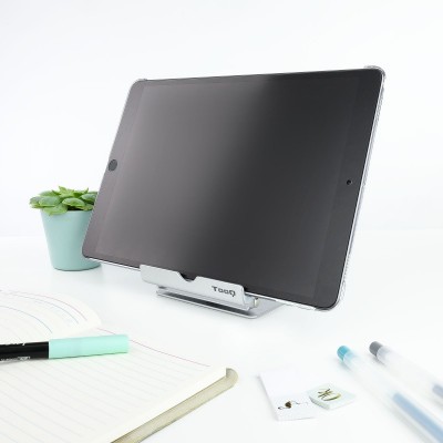 TooQ PH0002-S soporte Soporte pasivo Teléfono móvilsmartphone, TabletUMPC Plata