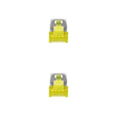 Nanocable Cable de red latiguillo RJ45 LSZH Cat.6A SFTP AWG26, Gris, 15 m