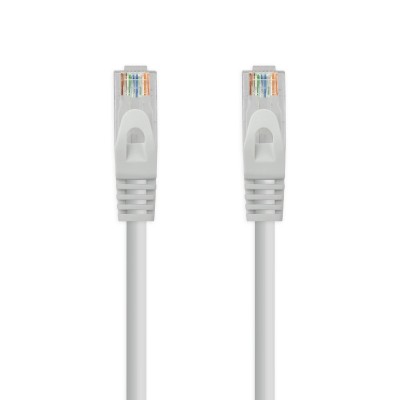 Nanocable Cable de red latiguillo RJ45 LSZH Cat.6A UTP AWG24, Gris, 0.5 m