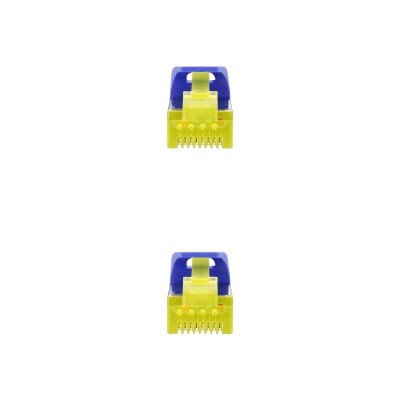 Nanocable Cable de red latiguillo RJ45 LSZH Cat.6A SFTP AWG26, Azul, 2.0 m