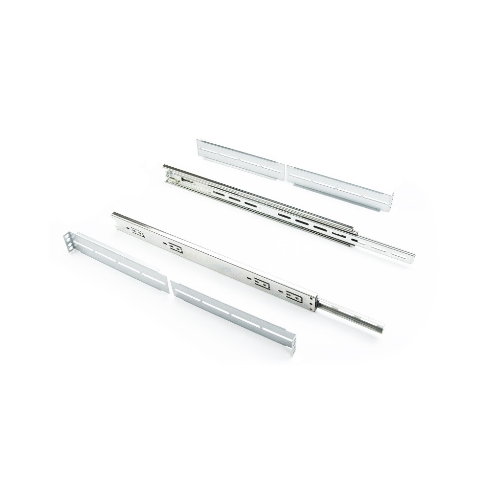 Nanocable Guías laterales telescópicas para Caja Rack de 19"