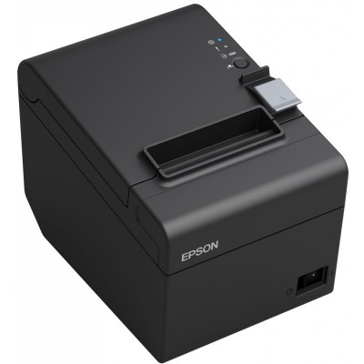 Epson TM-T20III (011): USB + Serial, PS, Blk, EU